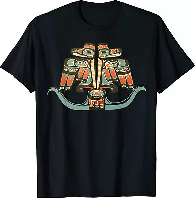 New Limited Thunderbird Northwest Haida Native American Indian Tribe Art T-Shirt • $22.99