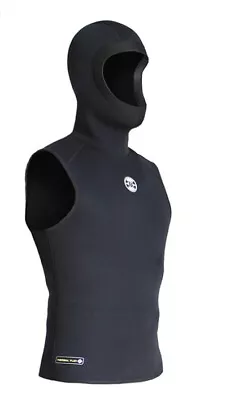 Men's 3mm Neoprene Hooded Wetsuit Vest Jump Scuba Surf Warm Diving Suit Vest Top • $55