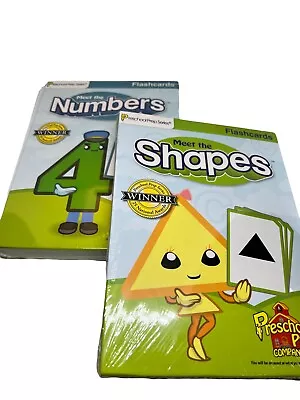 Meet The Numbers Shapes Flash Cards Preschool Prep Company Homeschool Education • $9.75