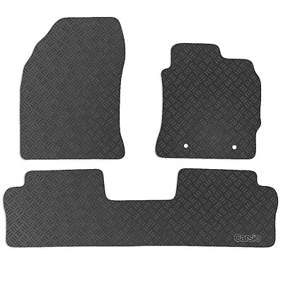 Carsio Tailored Rubber Car Floor Mats FOR Toyota Auris 2013 To 2018 1 Pc Rear • £21.99