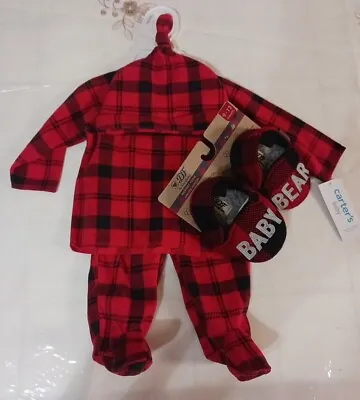 Baby Outfit 3 Months With Matching Slippers 9-12 Months • $21.99