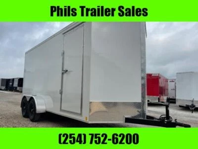 $10800 • Buy 2023 CellTech NEW 7X14 V-NOSE ENCLOSED TRAILER CELLTECH  CARGO T 14.00