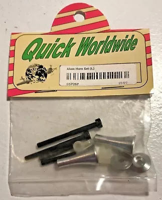 QUICK WORLDWIDE Aluminum Horn Set Long GSP267 RC Radio Controlled Part NEW • $5.99