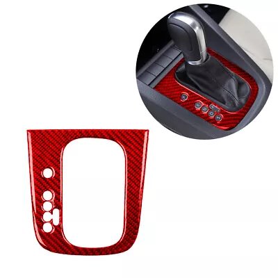 For Volkswagen Jetta 11-14 Red Carbon Fiber Automatic Gear Shift Interior Trim • $9.36