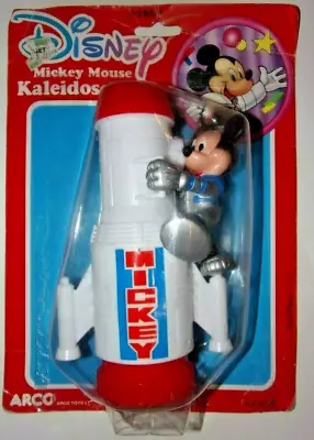 Disney Mickey Mouse Rocket Ship Kaleidoscope Toy Arco No 6210 USED Ages 3+ Vntg • $29.99