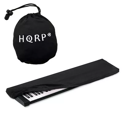 $14.95 • Buy Black Elastic Dust Cover With Bag For Roland 61-76-Key Digital Piano Synthesizer