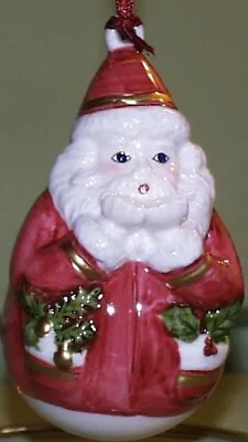Villeroy & Boch Christmas Ornament  Festive Series  - Wishing Santa • $34.99