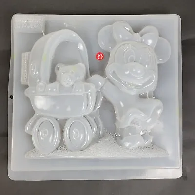 Disney Minnie Mouse With Baby Candy Chocolate Jelly Mold Moldes Intermex WDJ54 • £19.27