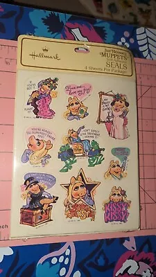 Vintage Hallmark Stickers The Muppets Miss Piggy Kermit The Frog New In Pack  • $30