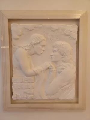 Bill Mack Limited Ed. Romeo & Juliet Porcelain Relief Wall Sculpture No. 149/195 • $2700