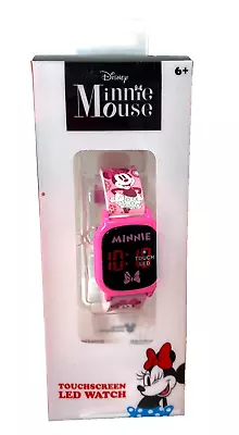 Disney Junior MINNIE MOUSE LED Watch Touch Screen Classic Minnie Band - NEW • $12.95