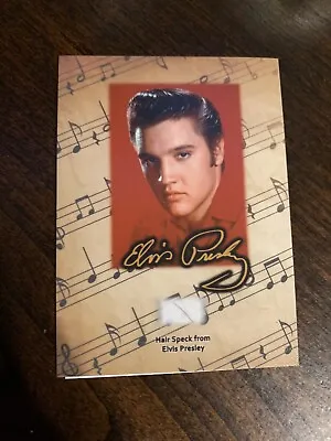 Elvis Presley Hair Strand Card King Rock N Roll Relic Collect Memphis Graceland • $39
