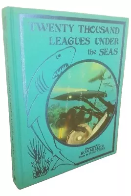 Twenty Thousand Leagues Under The Sea Jules Verne Illustrated Deluxe Hardcover • £23.48