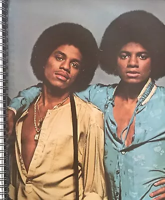 The Jacksons Michael Jermaine Destiny 1978 Fan! Album Cover Notebook Vintage • $10.99