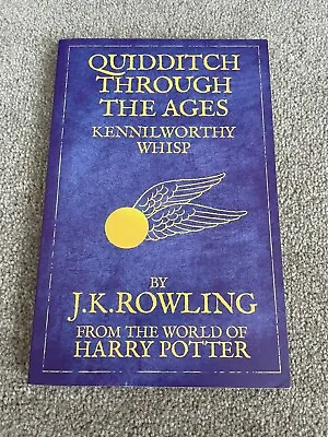 Quidditch Through The Ages: Reissue By J.K. Rowling (Paperback 2009) • £4