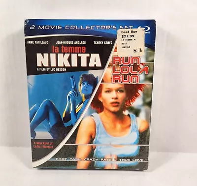 La Femme Nikita & Run Lola Run Blu Ray 2 Disc Collectors Set 2010 Sealed • $29.99