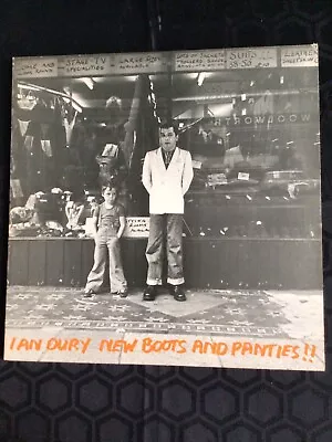 Ian Dury Vinyl Lp “new Boots And Panties”vg Condition 1977 Original  • £10