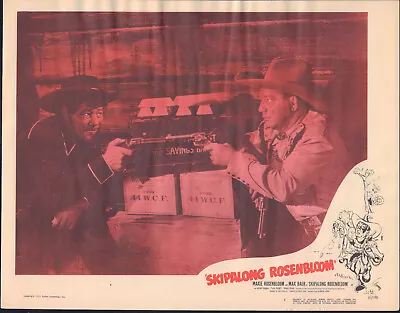 SKIPALONG ROSENBLOOM Original 1951 Lobby Card MAX BAER 11X14 Movie Poster • $31.99