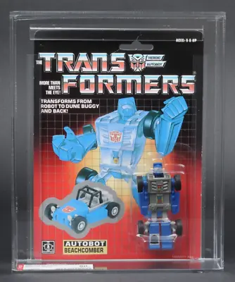 1990 Hasbro Transformers G1 Chinese Re-Issue Beachcomber AFA 80 C80 B80 F90 MOC • $289.99