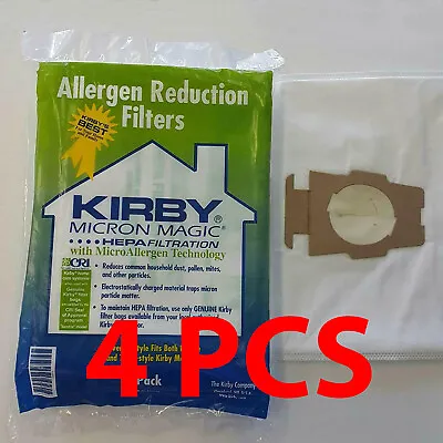 4 X For KIRBY VACUUM BAGS:24 Sentria UNIVERSAL~ F Style MICRON MAGIC Hepa  • $39.99