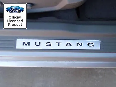 2005-2009 Mustang Door Sill Kick Panel Letters Inserts Decals Stickers 2010-2014 • $8.99