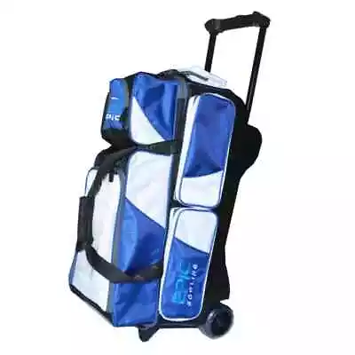 Epic 3 Ball Triple Legend Premium Blue Bowling Bag • $199.95