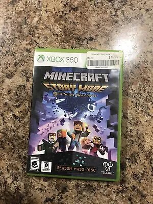 Xbox 360 Mincraft Story Mode A Telltale Game Series CIB • $15