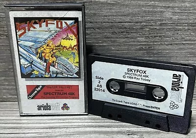 Vintage SKYFOX Game Sinclair ZX Spectrum 48K 8-bit Ariola Soft Complete Manual • $49.95