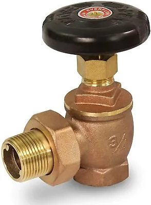 Steam Radiator Angle Valve - FIP X Male Union • $16.99