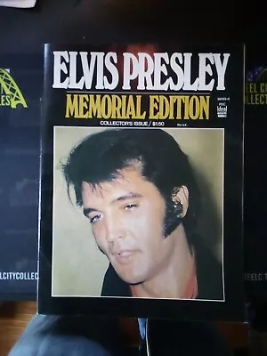 ELVIS PRESLEY MEMORIAL EDITION #3 - 1977 IDEAL MAGAZINE - B&W PHOTOS Vintage • $0.99