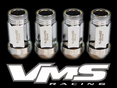 Vms 20pc Chevy Corvette C4 C5 C6 C7 48mm Premium Aluminum Lug Nuts 12x1.5 Chrome • $949.99