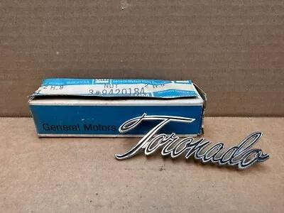 1968-1969 Oldsmobile Toronado NOS Fender Script Emblem GM 230468 • $110.49