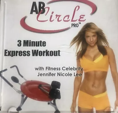 Ab Circle Pro DVD 3 Minute Express Workout Jennifer Nicole Lee  • $7