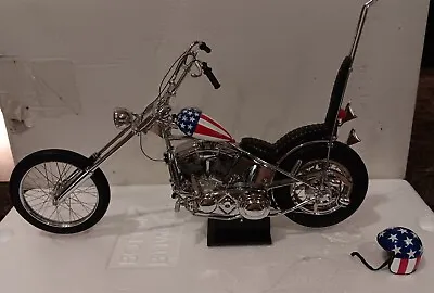 Harley Davidson Motorcycle 1969 Easy Rider Movie Captain America Chopper 1/10  • $649