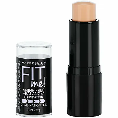 Maybelline Fit Me Shine Free & Balance Stick Foundation 0.32 Oz Ivory 115 • $7.45