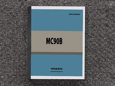 Volvo Skid Steer MC90B Parts Catalog Manual • $279.30