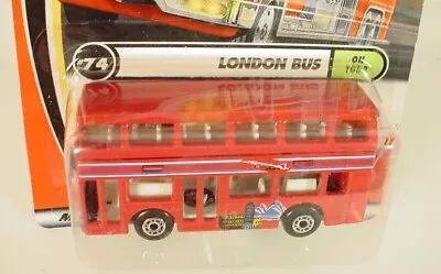 Matchbox # 74 Red London Bus Mb17-c57 • $2.31