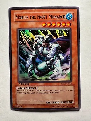 Yu-Gi-Oh! TCG Mobius The Frost Monarch Soul Of The Duelist SOD-EN022 1st Edition • $11.75