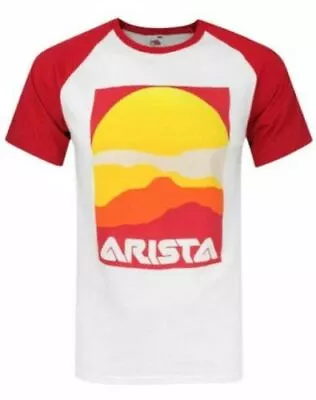 ARISTA RECORDS OFFICIAL LOGO BASEBALL T SHIRT SMALL NEW Jake Bugg Tom Grennan • £8.99