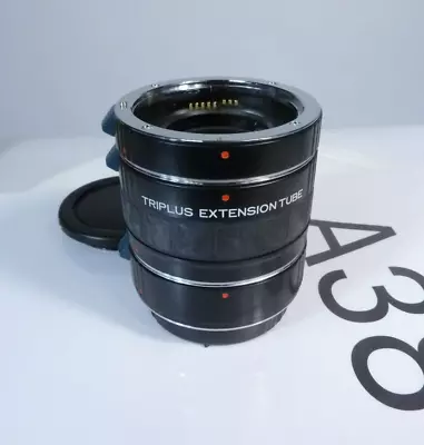 Triplus  Extension Tube Set C-AF Canon EF Mount 12mm 20mm 36mm Refm • £22