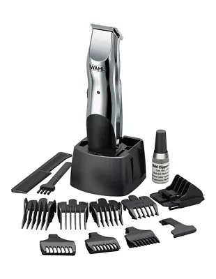 WAHL Beard & Stubble / Moustache Rechargeable Trimmer Cord/Cordless WA9918-4212 • $54.15