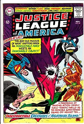 Justice League Of America #40 (dc 1965): 3rd Silver Age Penguin App.  -  Vg/fn • $45