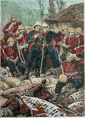 ‘Rorkes Drift The Morning After The Attack’ Zulu War. Print On Board. 12x8” • £12