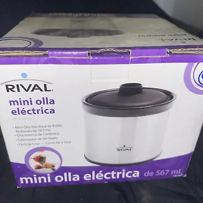 Rival 0.6 Quart Mini Dipper Electric Warmer Brand New • $9.99