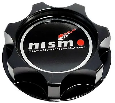 Black Oil Filler Cap M7-style Cnc Billet Engine For Nissa Nismo Infiniti G37 • $23.99