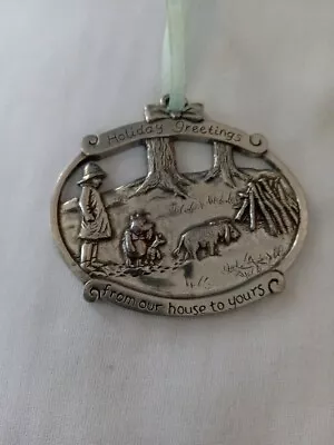 Disney Classic Winnie The Pooh Danforth Pewter Christmas Ornament • $13