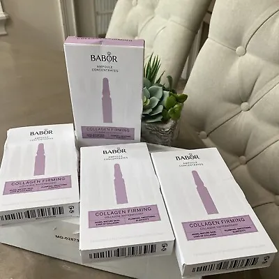 4 BABOR Collagen Firming Ampoule Concentrates  7 X 2ml Each NIB • $68.88
