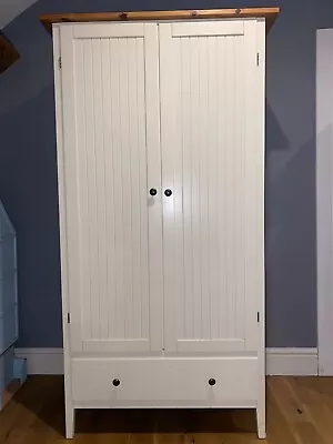 £45 • Buy Ikea Hemnes Wardrobe - White - Excellent Condition