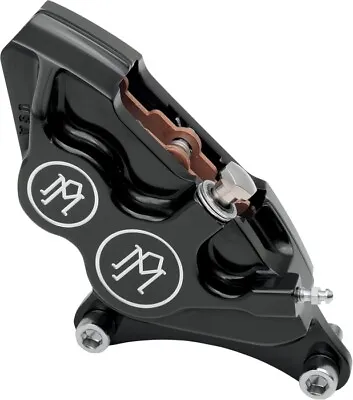 PM 4-Piston Bolt-On Caliper For 11.5  Rotor Front Left Contrast Cut 0053-2915-BM • $520.95