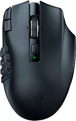 Razer - Naga V2 HyperSpeed MMO Wireless Optical Gaming Mouse With 19 Programm... • $89.99